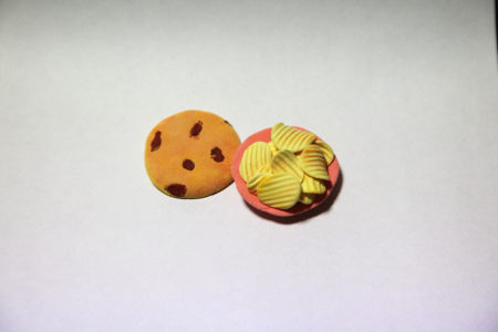 ズッキー作　ポテチとクッキーの画像